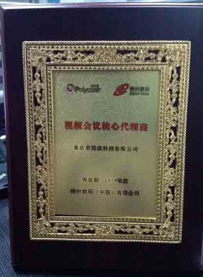 寶利通(POLYCOM)2014年度神州數(shù)碼合作伙伴